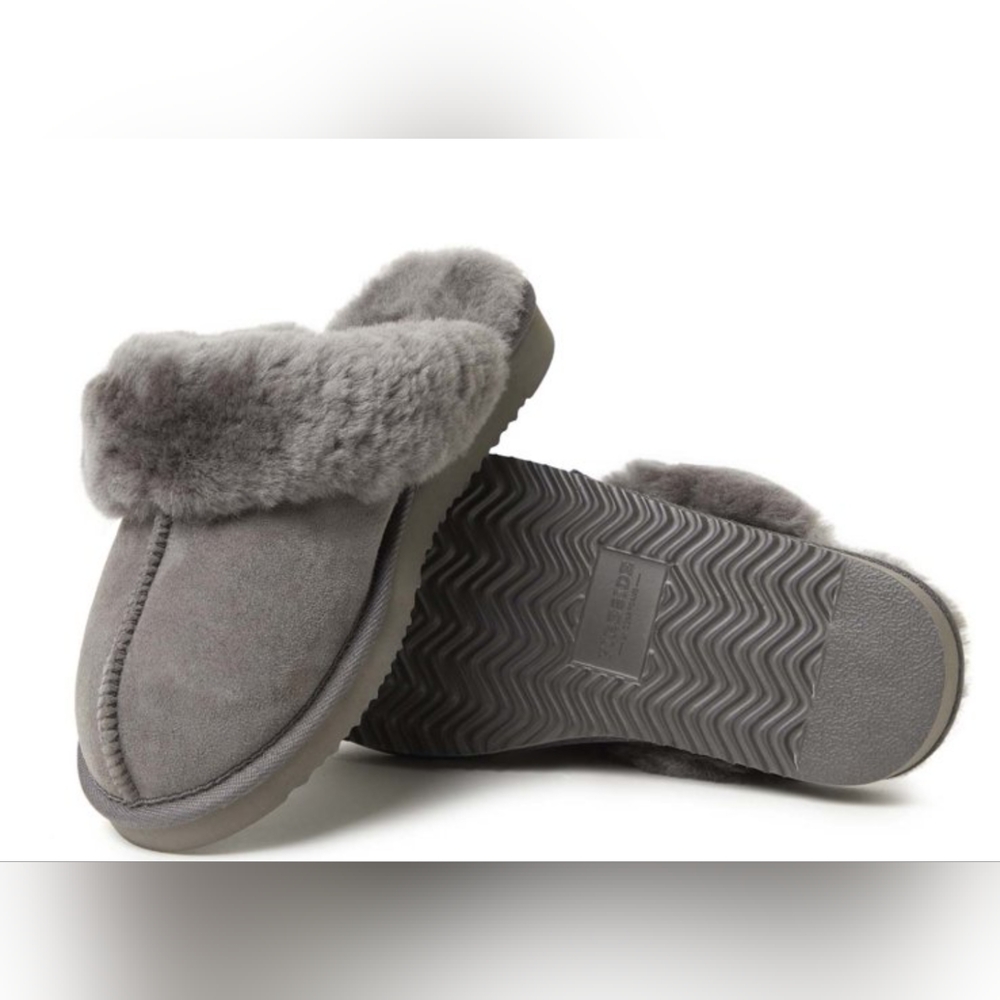Women's Fireside by Dearfoams Sydney Water Resistant Genuine Shearling slippers